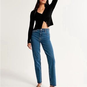 Abercrombie Ultra High Rise 90s Straight Jeans